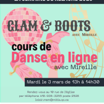 Mardi 3 mars - Glam and boots